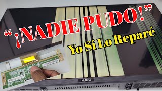 ¡Solución REAL a Líneas Verticales en TV HOTLINE!  Lo que NADIE Pudo Reparar