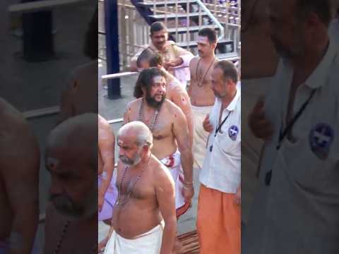 ശബരിമല മേൽശാന്തി പദവിയിലെ അവസാന ദിനം#sabarimala #india #tamil