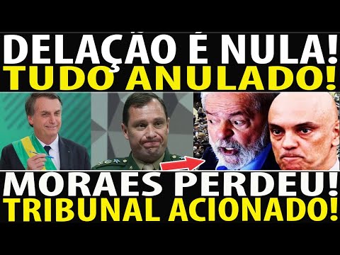 BOMBA LOGO CEDO! TUDO ANULADO! MORAES PERDEU! DELAÇÃO DE MAURO CID CAIU! ADGVOGADO DE BOLSONARO PEDE