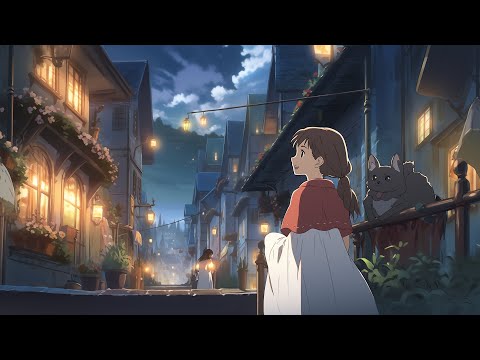 Ghibli Vibes ~ Peaceful Piano Music for Sleep and Study, Relax