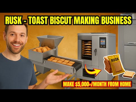 How To Start A Profitable Rusk Manufacturing Business From Home