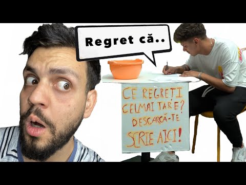 Străinii Scriu Regretele Lor Cele Mai Mari‼️