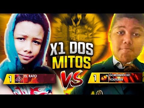EL RATO VS GORDINHO DO X1! O MAIS ESPERADO DE TODOS OS TEMPOS NO FREE FIRE.