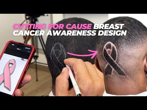 Cutting for a Cause | Breast Cancer Awareness Haircut Design