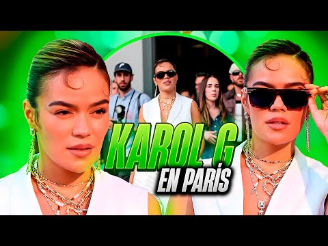 TROPICOQUETA en PARÍS, KAROL G EN LA SEMANA DE LA MODA 2025