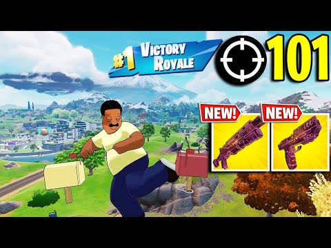 101 Elimination Solo Squads "Zero Build" Gameplay Wins (NEW! Fortnite Chapter 6 Season 3)