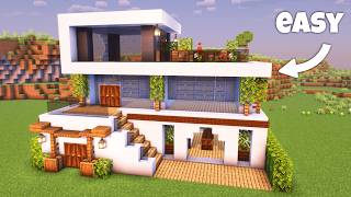 Minecraft Ultimate Modern House Tutorial⚒️