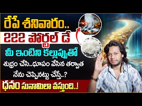 Vibrant Vamsi : Powerful 222 Portal Spiritual Remidies For Fast Money Attraction | Law Of Attraction