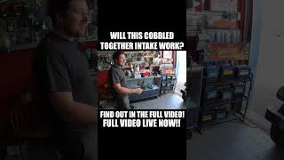 TDI SWAPPED JEEP GETS A FORD INTAKE? #automobile #fortheloveofhotrods #mechanic #oldschool #classic