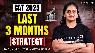 How to Crack CAT in 3 Months | Smart 90-Day Strategy to Score 99+%ile (Priority Topics Explained)