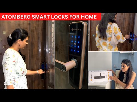 Smart Lock For My HOME | Atomberg Azhero Smart Lock Review