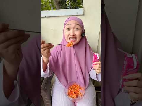minum susu rasa kacamata