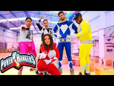LA GINCANA DE LOS POWER RANGER!! RISAS EXTREMAS