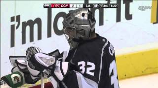 Monahan Goal Flames 2 vs Kings 1 - October 21, 2013 (HD)