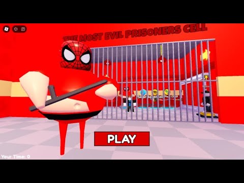 SPIDER-MAN BARRY'S PRISON RUN (Obby) Full Gameplay #roblox