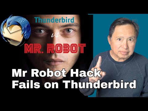 Let's Test a Mr Robot Attack  on the New Thunderbird for Mobile