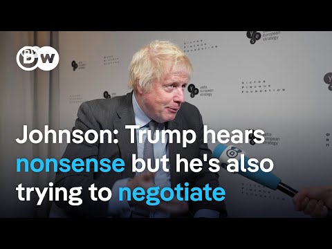 Boris Johnson: Zelenskyy is no dictator and Trump likely hears a lot of nonsense | DW News