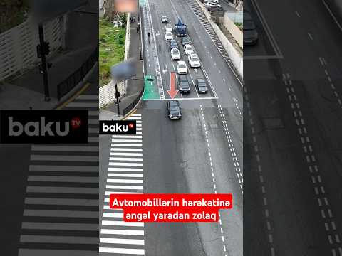 Nərimanov heykəli istiqamətinə gedən yolda hansı problemlər var?