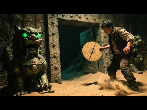 【MULTISUB】【悬疑冒险】胡八一按羅盤方位開地宮，石門後青銅鎮墓獸睜眼，地面突現流沙陷阱。