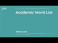 Academic Vocabulary and Writing Skills