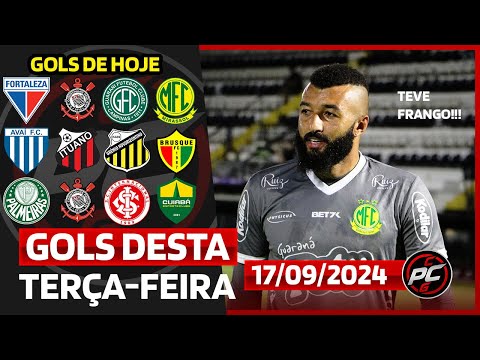 ⚽️ TODOS OS GOLS DESTA TERÇA 17/09/2024 GOLS DE HOJE, GOLS DO DIA, GOLS DO BRASILEIRÃO (COMPLETO)