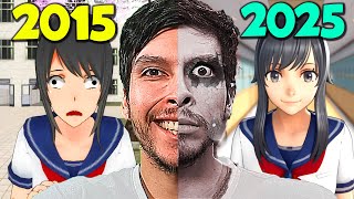 JUGUÉ YANDERE SIMULATOR 10 AÑOS DESPUÉS