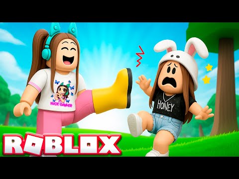 ROBLOX, mas eu PRECISO CHUTAR a MILLY PARA PASSAR DE FASE! Chutar o bebê