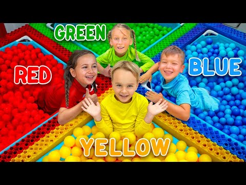 ความท้าทายลูกโป่งน้ำสี่สี