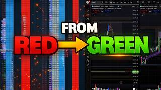 DOM Live Trading | Going From Red to Green in Minutes… Same Idea