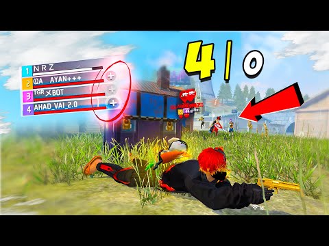 4 - 0 🔥 Ace Only Challenge 😳 Must Watch Gameplay | NRZ