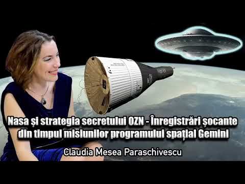 Nasa și strategia secretului Ozn *  Înregistrari din timpul misiunilor programului spațial Gemini