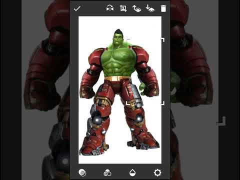 Hulk + Hulk buster + iron man || fusion art || #shorts #youtubeshorts