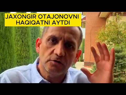 MEN BOSHQALARGA O'XSHAB YOLG'ONDAN MAQTANMAYMAN JAXONGIR OTAJONOV HAQIDA HAQORAT QILGANLARGA JAVOB