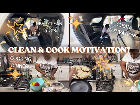 *NEW* CLEAN & COOK MOTIVATION | DEEP CLEANING MY VEHICLE | VIRAL TIKTOK CHEESE STEAK HOAGIE MEAL