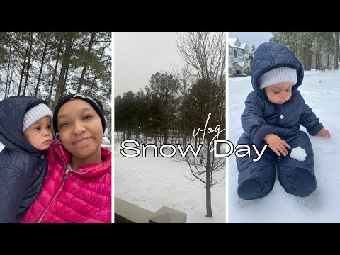 Snow storm in Atl, Cozy Vibes, Stuck in the house! | VLOG ft. Bedspick