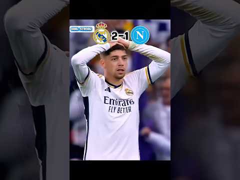 Real madrid VS Napoli 🔥 ☠️