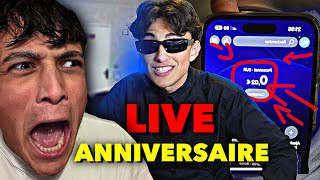je PASSE le PIRE ANNIVERSAIRE de ma VIE ( c quoi ce live frere )