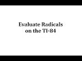 Roots and Their Calculations