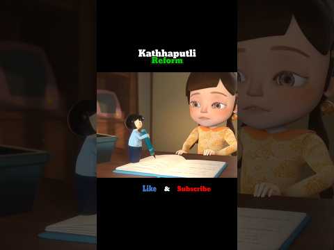 Girl Transformed into Kathhaputli #shorts