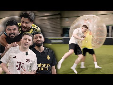 BUBBLE FUßBALL CHALLENGE gegen BZET & EMRE um BART | Jordan & Semih
