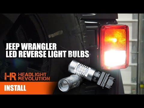 Jeep Wrangler (JK) 07-18 LED Rear Turn Signal Upgrade | HR