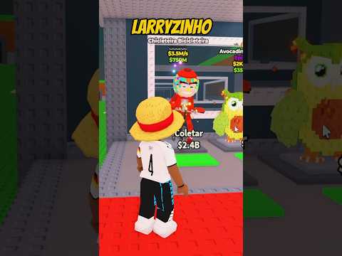 ELE PEGOU A CHICLETERA no ROUBE O BRAINROT #roblox #humor #robloxshorts stealabrainrot #pizao