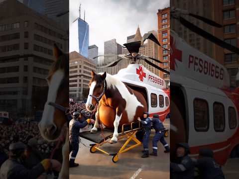 Doctors save a pinto pregnant mare #horse #mare #pregnant #veterinary #horselover #humanity #ai