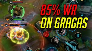 WILD RIFT DADDY GRAGAS IS INSANE IN SOLOQ