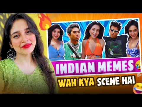 Dank Indian Memes Reaction 🤣 | Trending Memes | Indian Memes Compilation | Samiksha Sengar