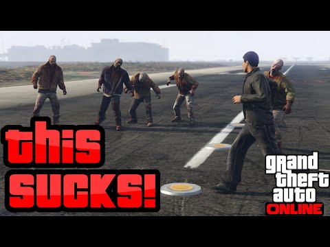 Custom zombies really suck in Grand theft auto Online...