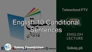 English 10 Conditional Sentences