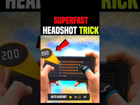 Secret Auto Headshot Trick & Sensitivity | FF Headshot Trick | Free Fire Me Headshot Kaise Mare