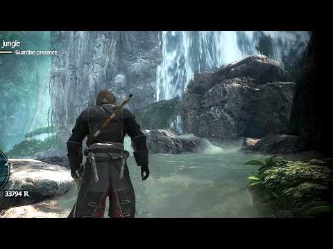 Assassin's Creed 4 Black Flag Stealth & High Action Gameplay with Templar Armor Outfit Movie Montage