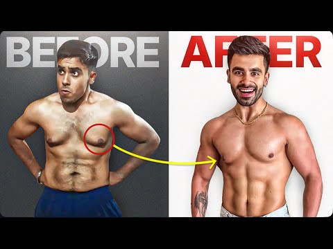 No Surgery for Chest Fat | Pure Veg Diet + Best Exercises with Rep Range EXPLAINED